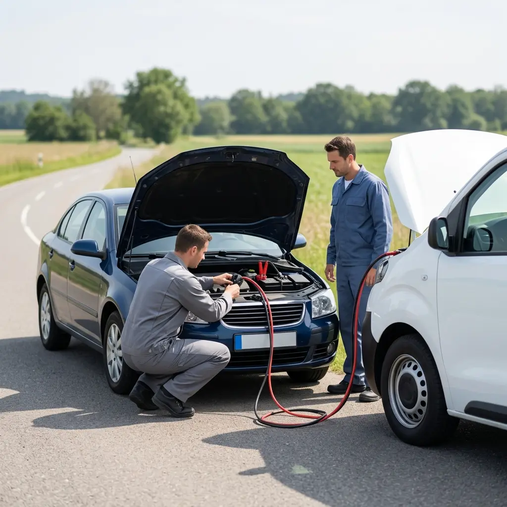 Précautions lors d'une panne moteur