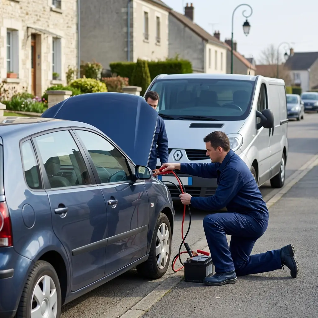 Démarrage voiture Saint-Just-en-Chaussée (60130)