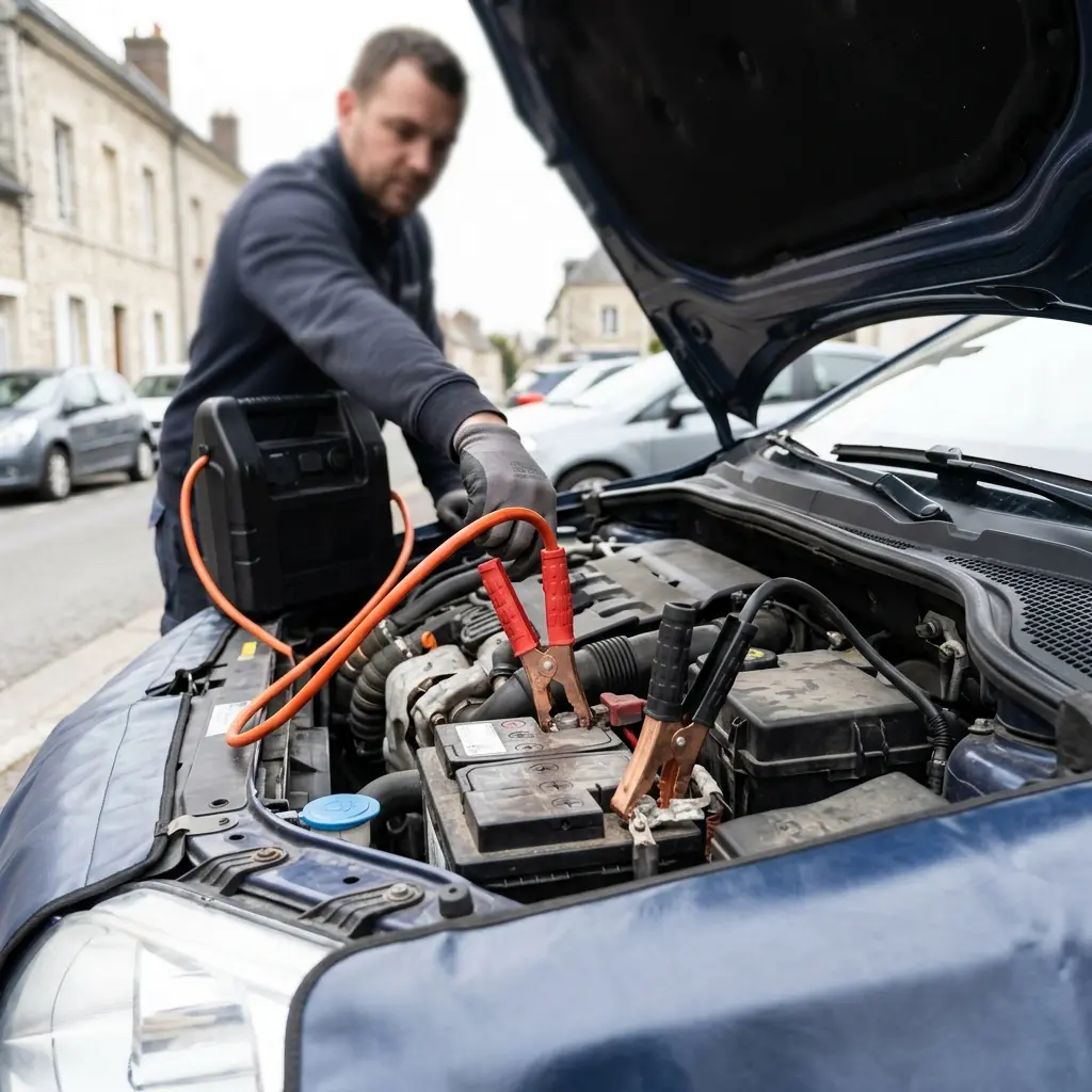 Comment se déroule le démarrage de voiture à Grandvilliers ?