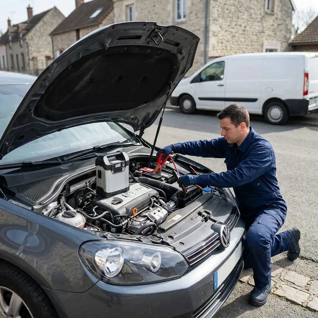 Démarrage voiture Grandvilliers (60210)