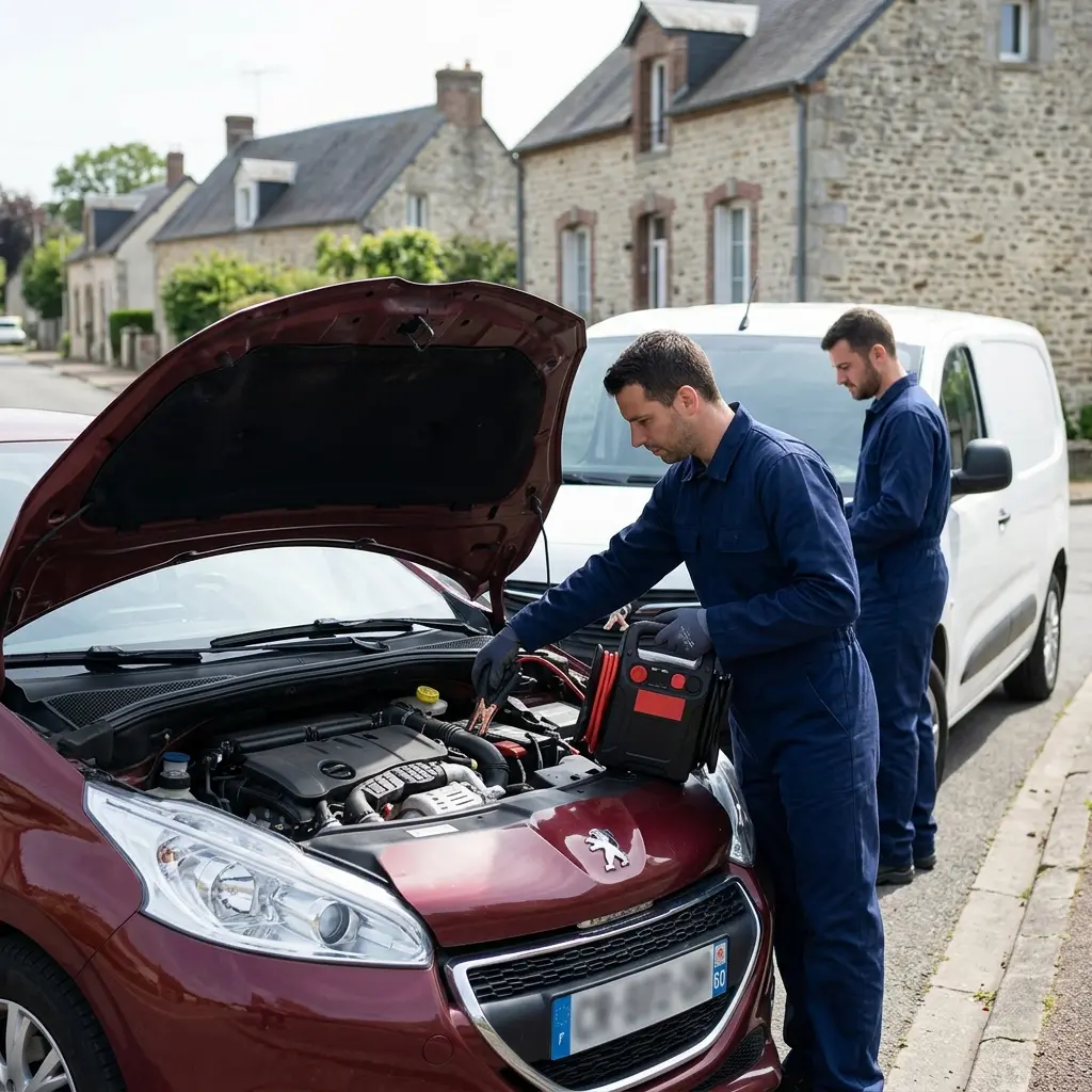 Démarrage voiture Formerie (60220)