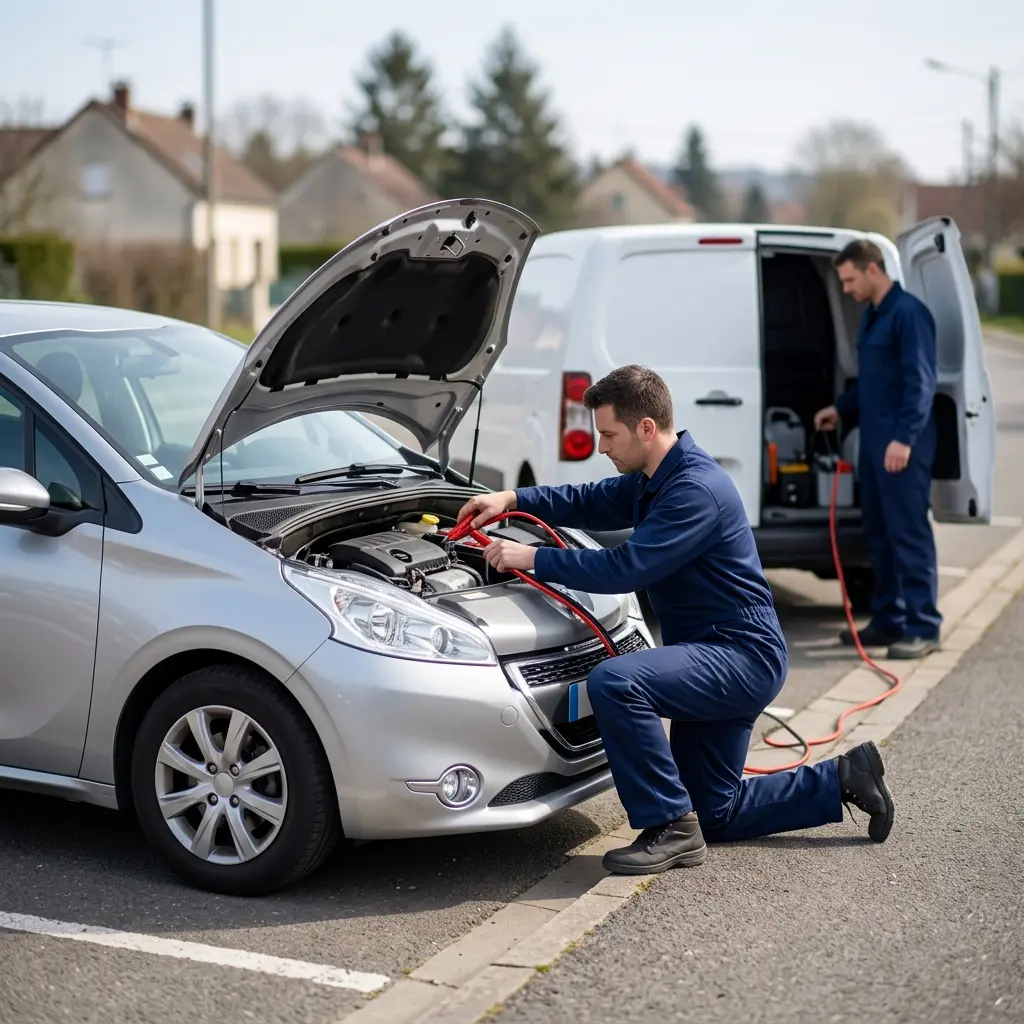 Précautions lors d'une panne moteur