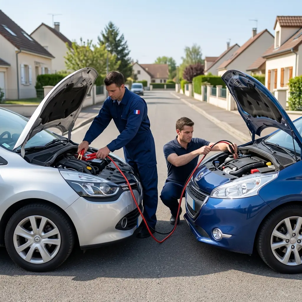 Comment se déroule le démarrage voiture à Venette ?