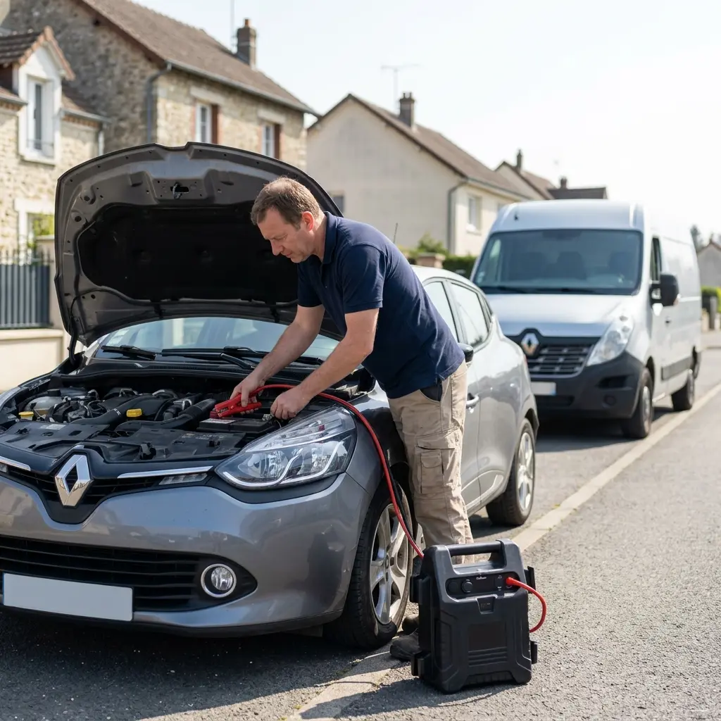 Comment se déroule le démarrage voiture à Cauffry ?