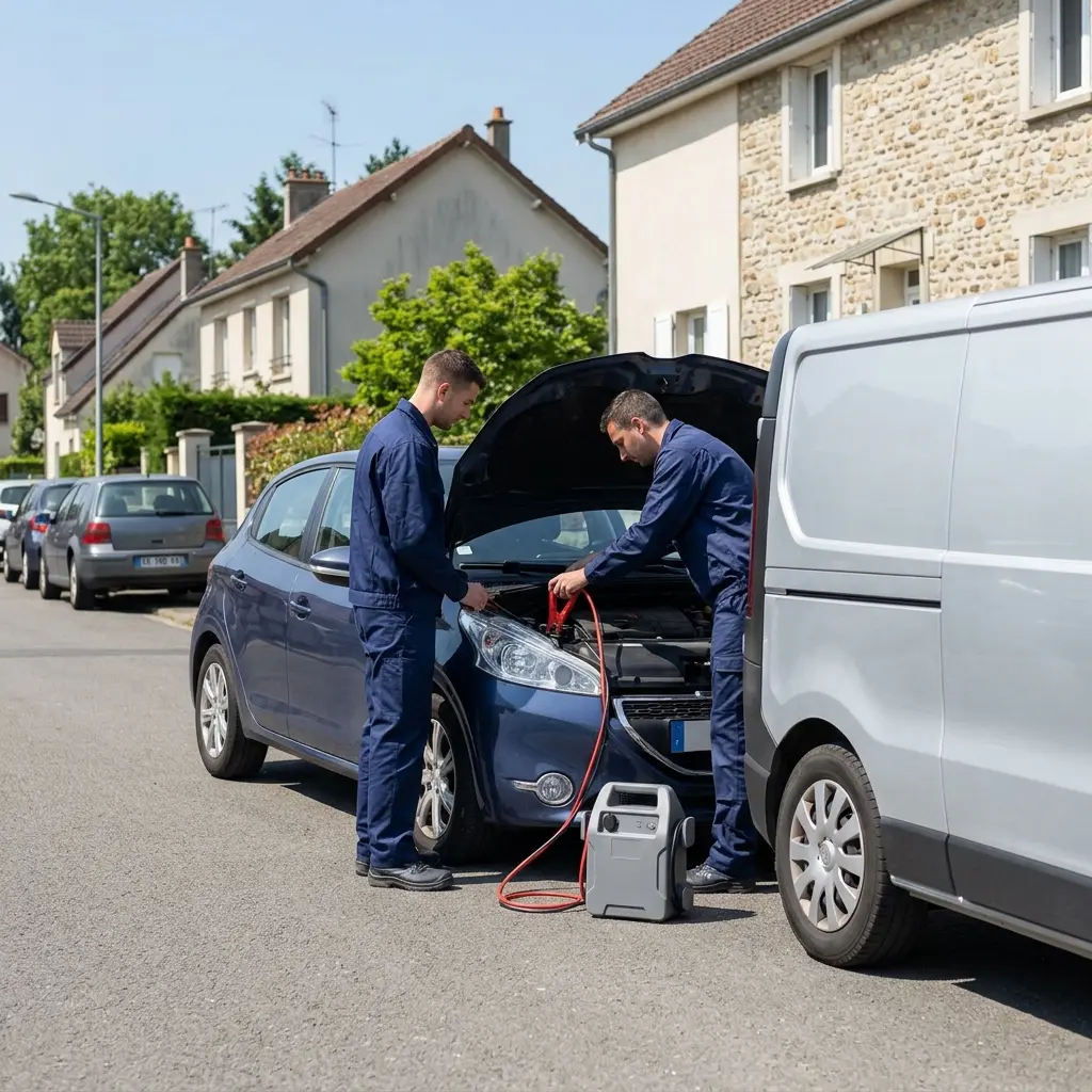Démarrage voiture Cauffry (60290)