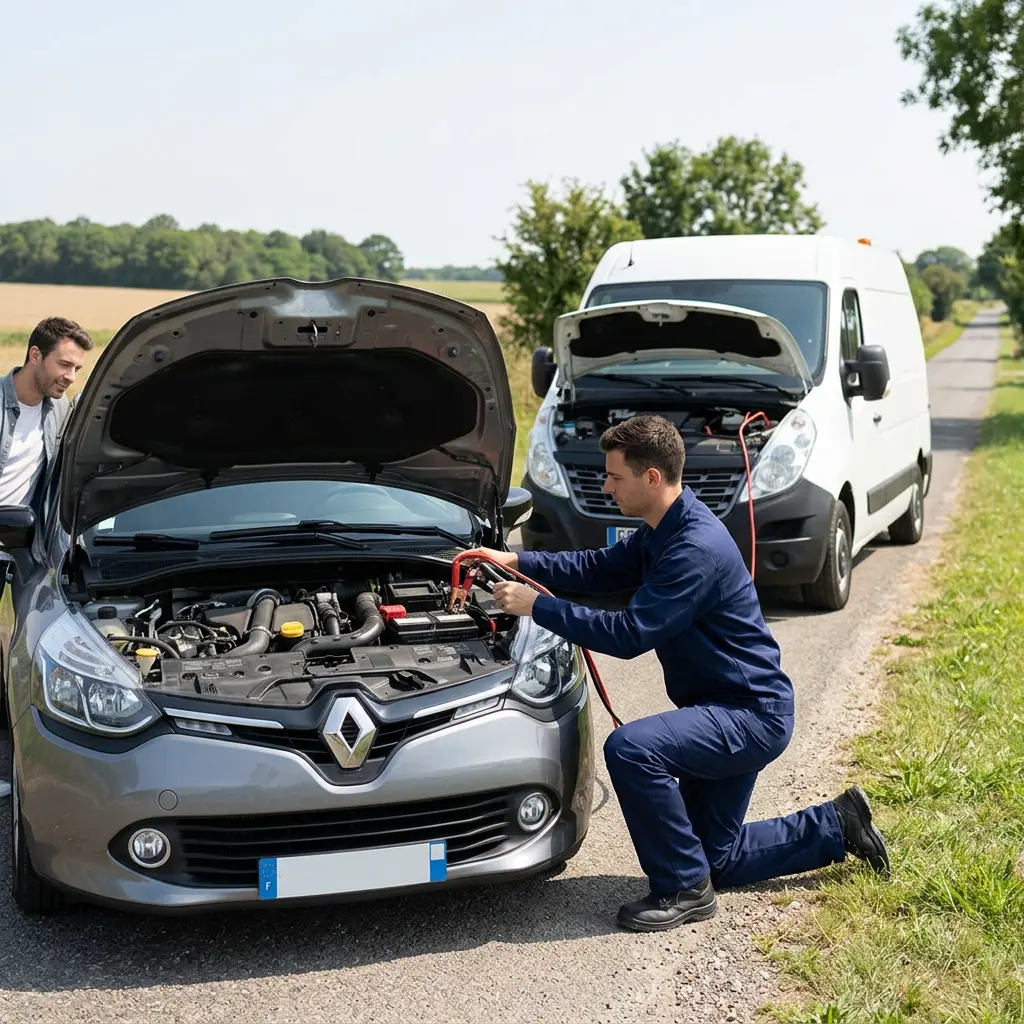 Démarrage voiture Lagny-le-Sec (60330)