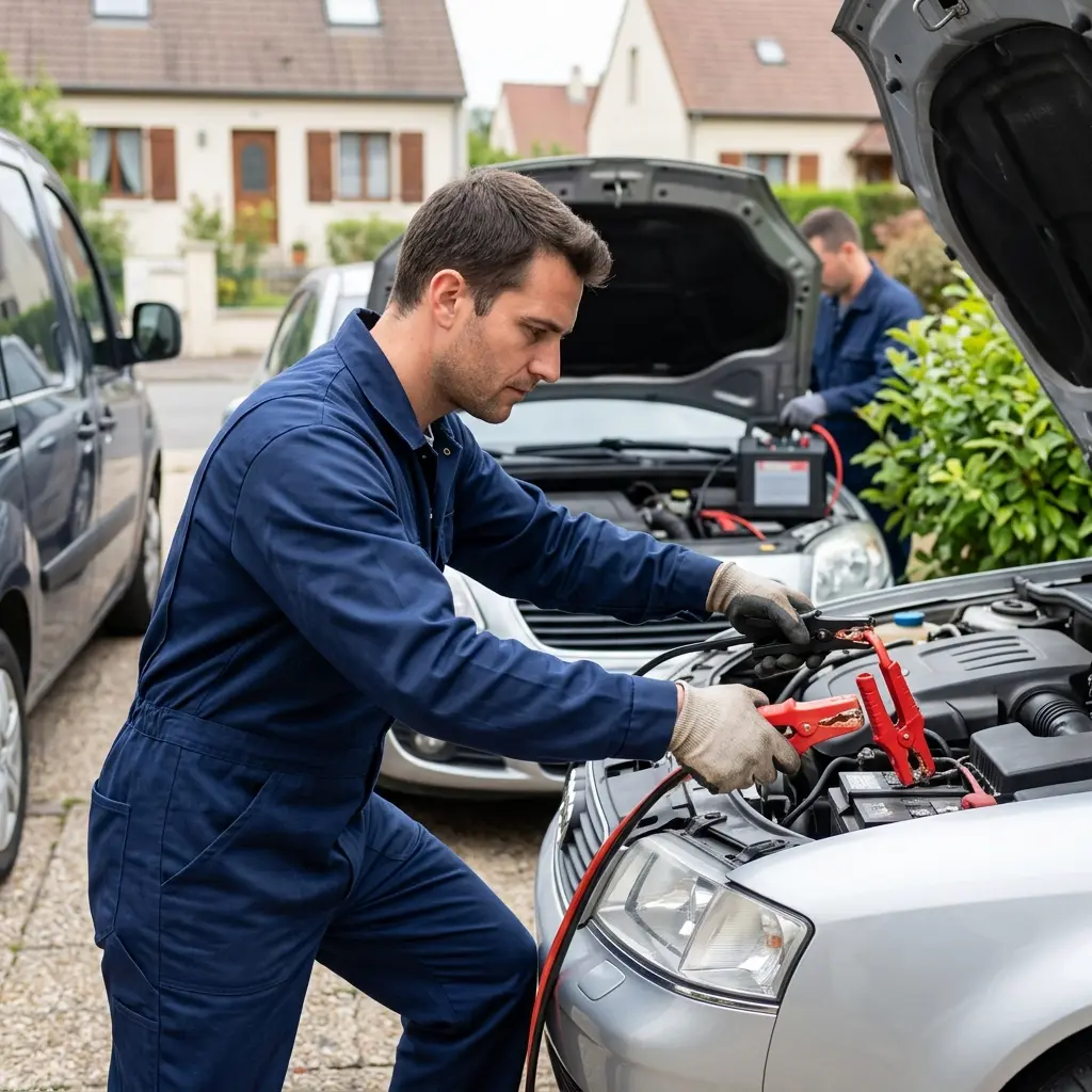 Comment se déroule le démarrage de voiture à Villers-sous-Saint-Leu ?