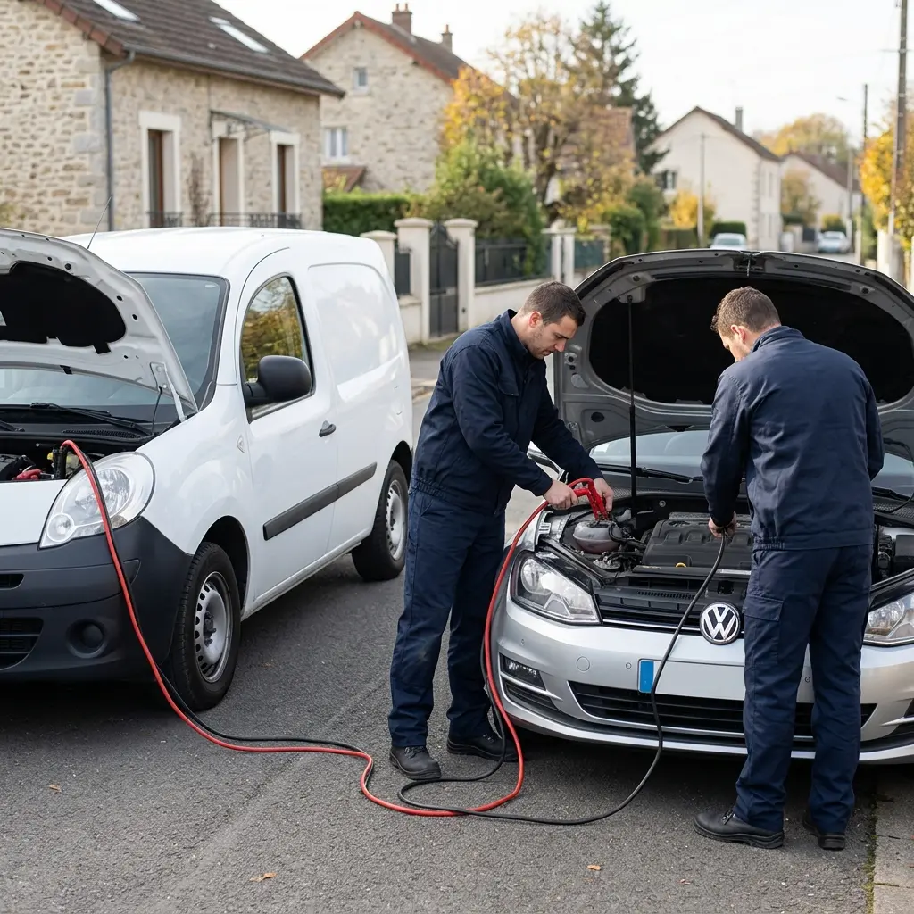 Démarrage voiture Villers-sous-Saint-Leu (60340)