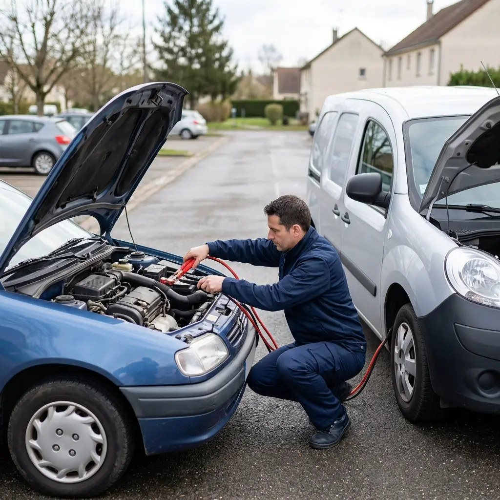 Comment se déroule le démarrage de voiture à Auneuil ?