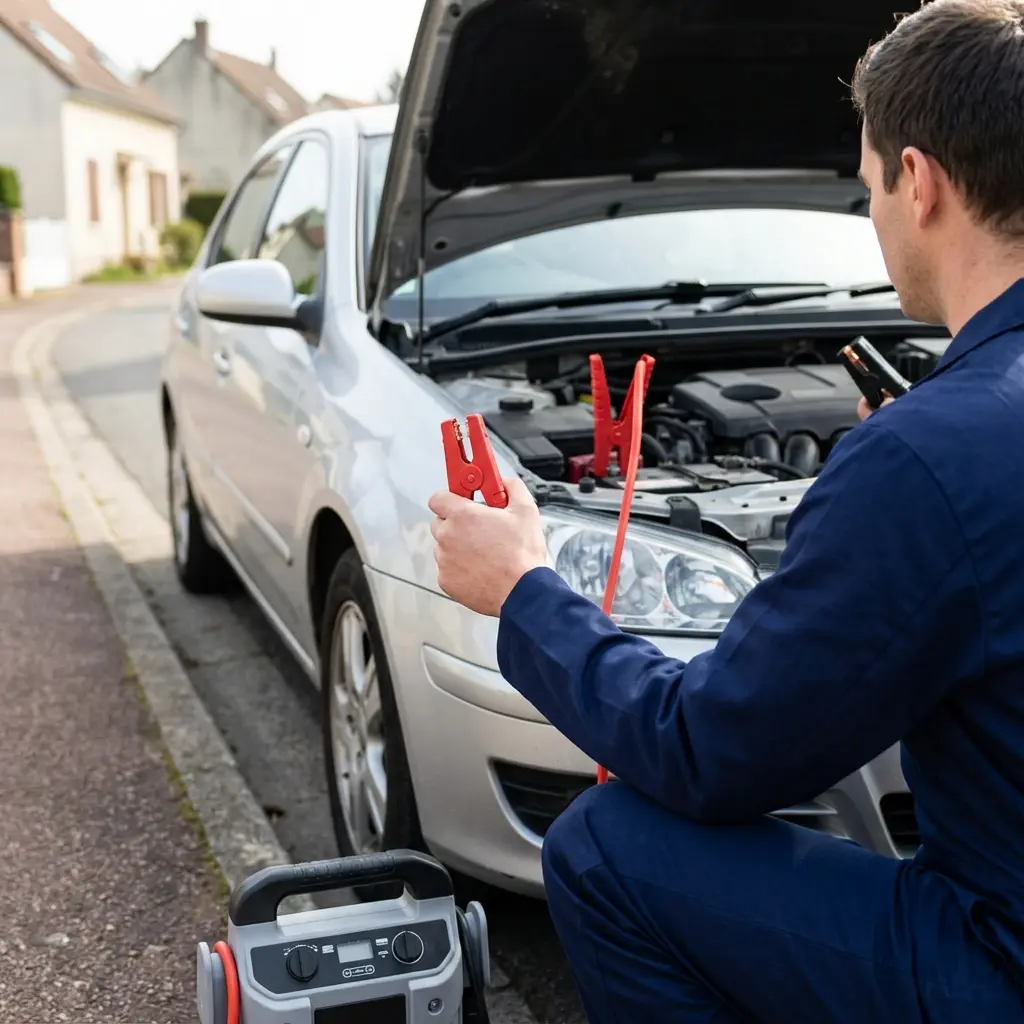 Comment se déroule le démarrage de voiture à Précy-sur-Oise ?