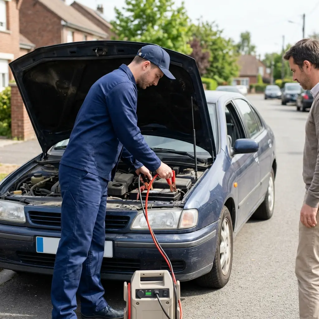 Les bons gestes en cas de panne de batterie à Neuilly-en-Thelle