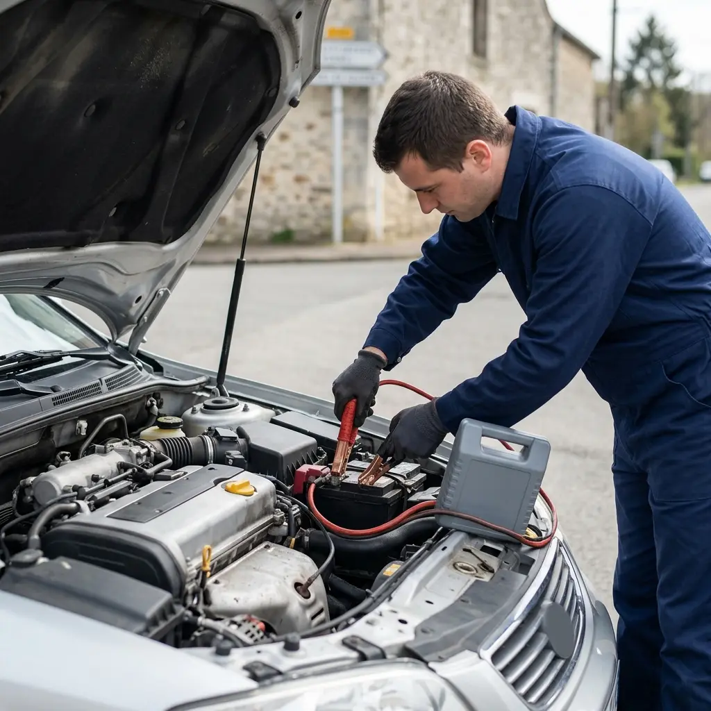Comment se déroule le démarrage de voiture à Bornel ?