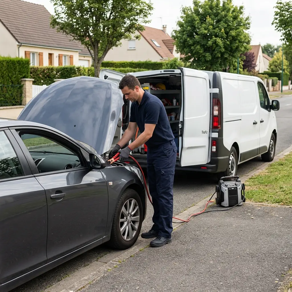 Démarrage voiture Breuil-le-Sec (60840)