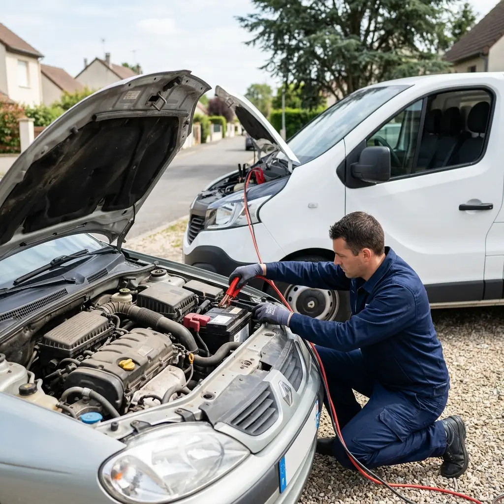 Démarrage voiture Villers-Saint-Paul (60870)