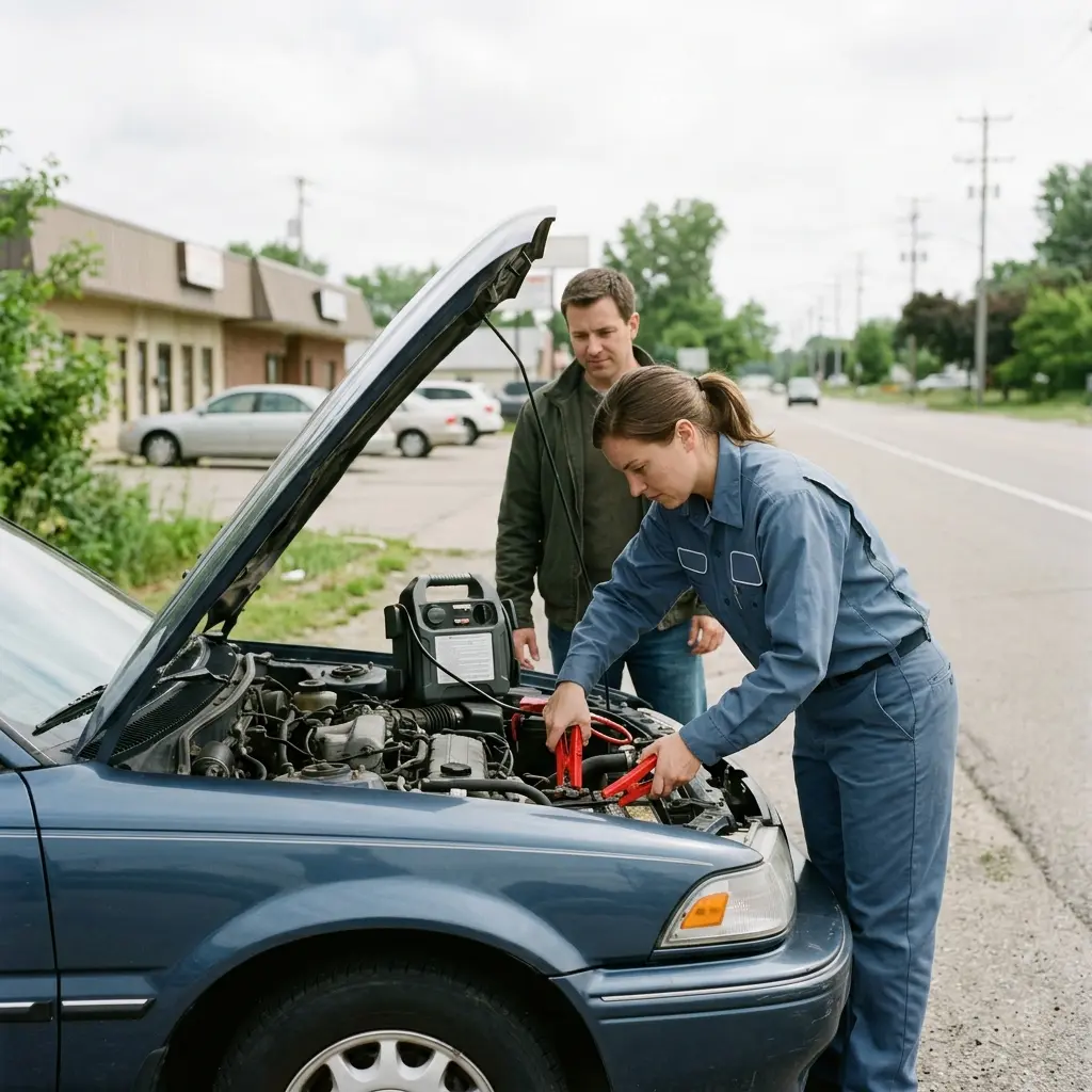 Pourquoi nous choisir pour votre démarrage voiture à Jaux ?