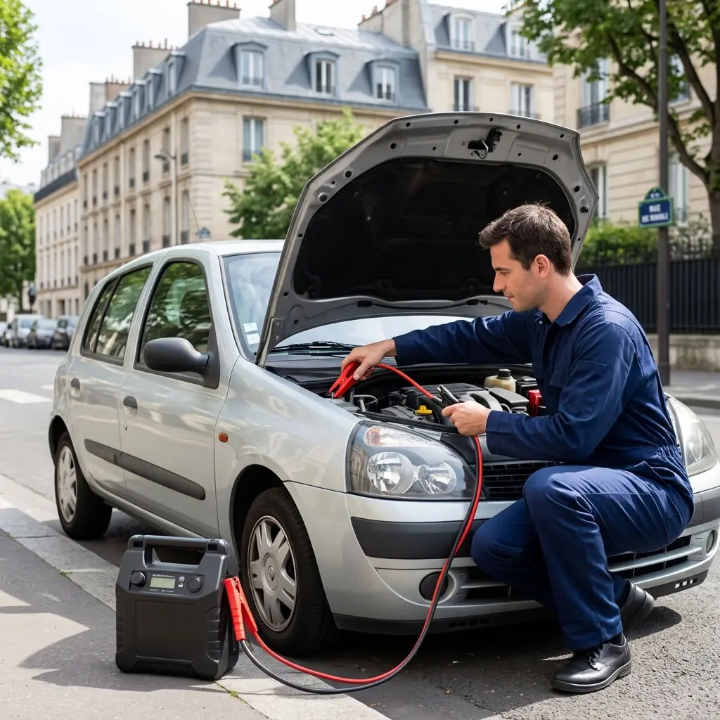 Bons réflexes en cas de panne de démarrage à Paris