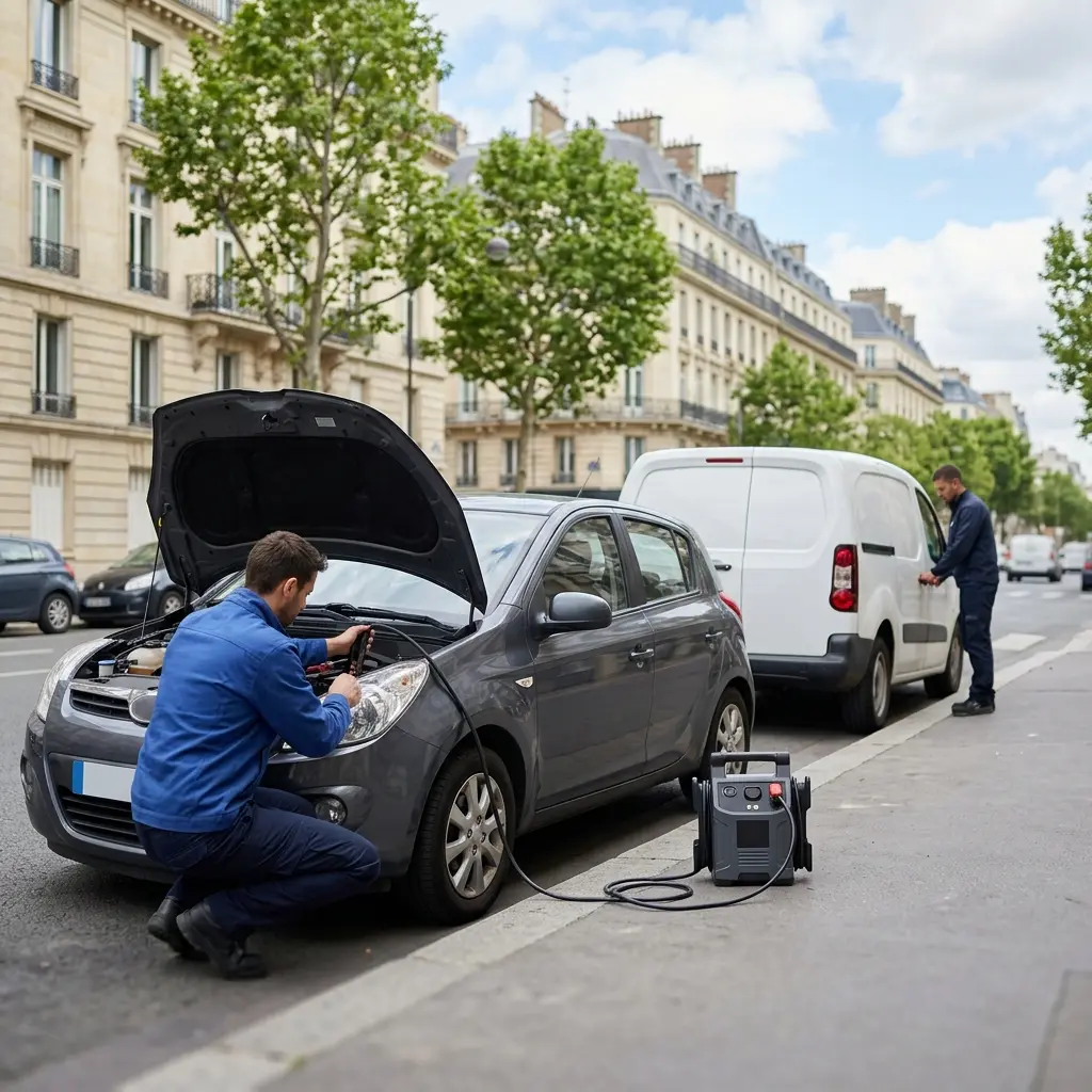 Besoin d'un démarrage voiture à Paris 1 ?
