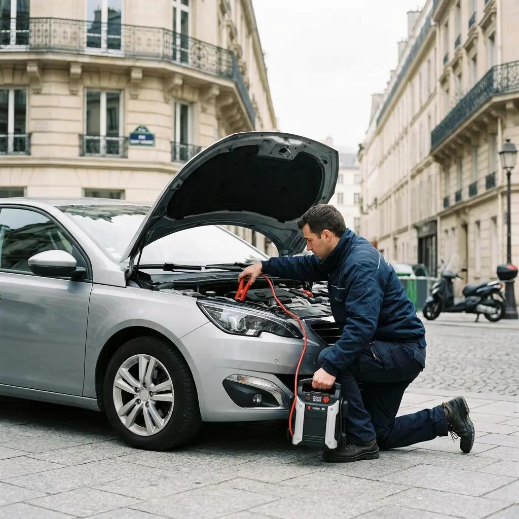 Démarrage voiture Paris 1 (75001)