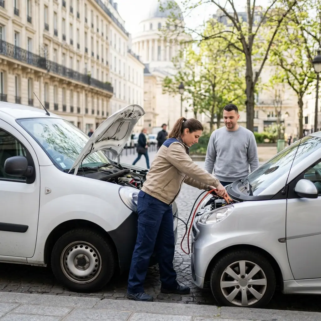 Démarrage voiture Paris 5 (75005)