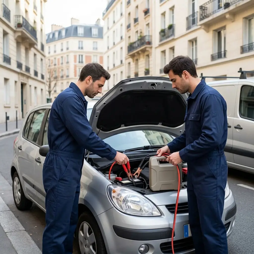 Démarrage voiture Paris 13 (75013)