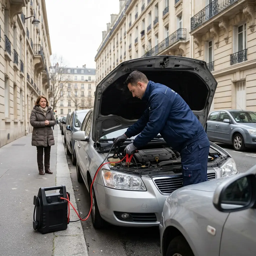 Les gestes essentiels en cas de panne de batterie à Paris 16e