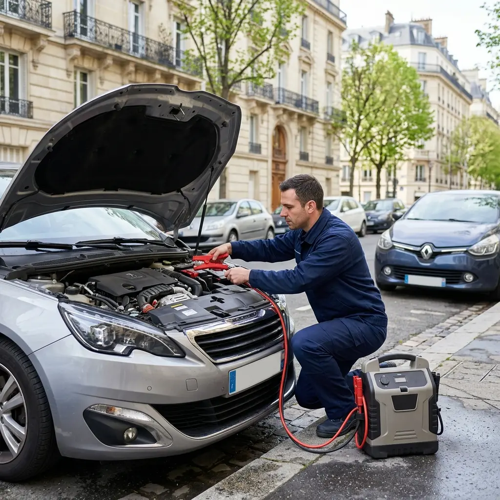 Bons gestes à adopter en cas de panne de démarrage à Paris 17