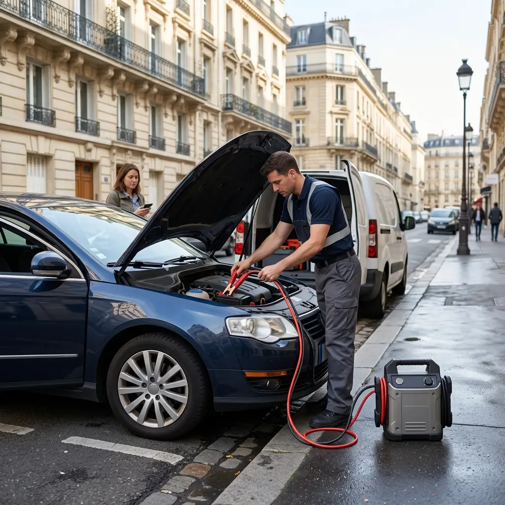 Comment se déroule l'intervention de démarrage à Paris 17 ?