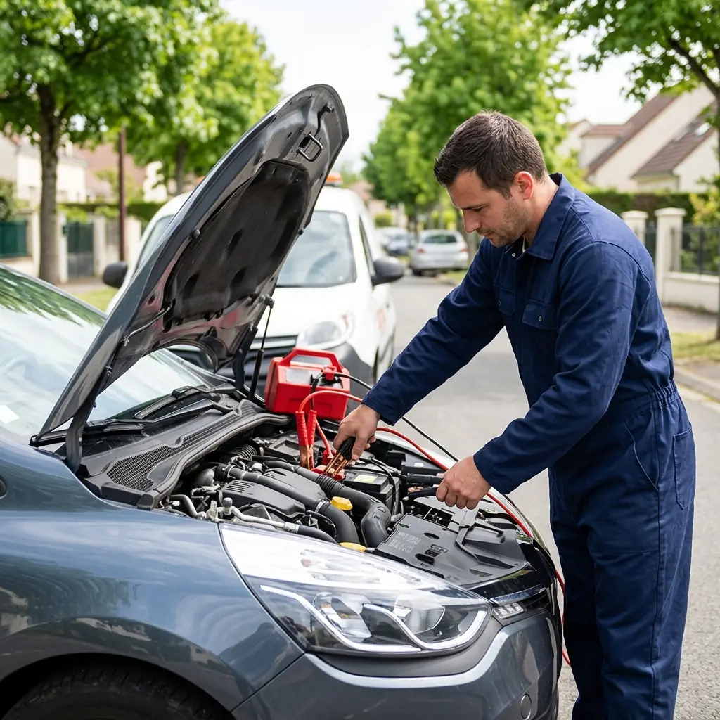 Comment se déroule le démarrage de voiture à Livry-sur-Seine ?