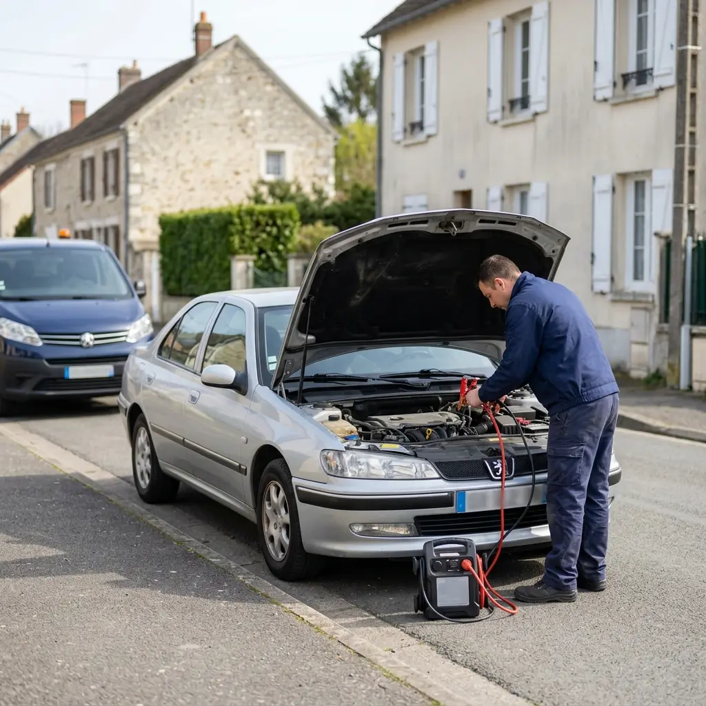 Comment se déroule le démarrage voiture à Beautheil-Saints ?