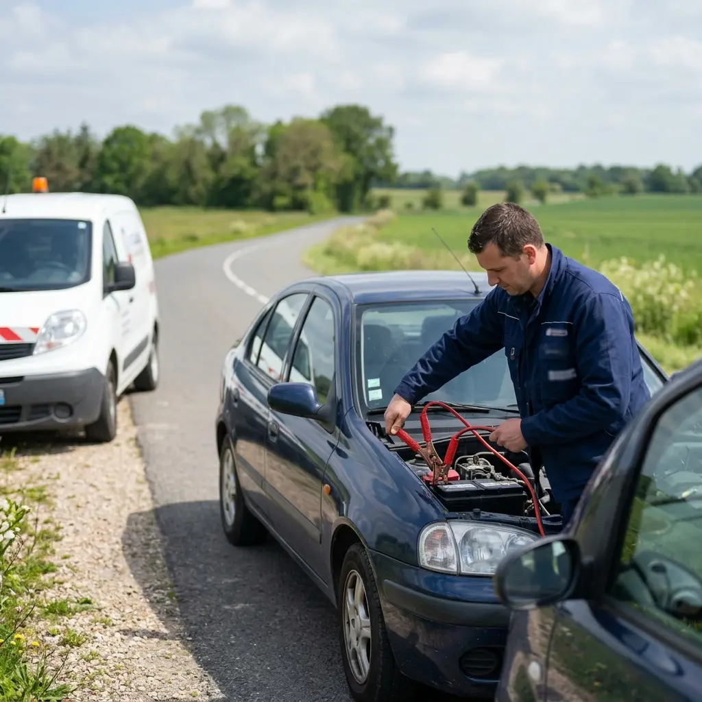 Les gestes essentiels en cas de panne de batterie à Mouroux