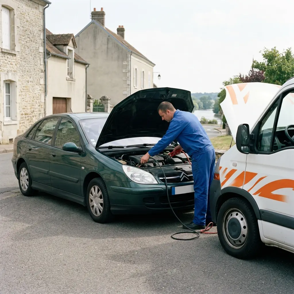 Démarrage voiture Montereau-Fault-Yonne (77130)