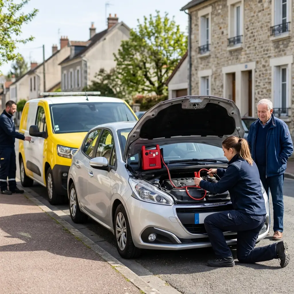 Démarrage voiture Nemours (77140)