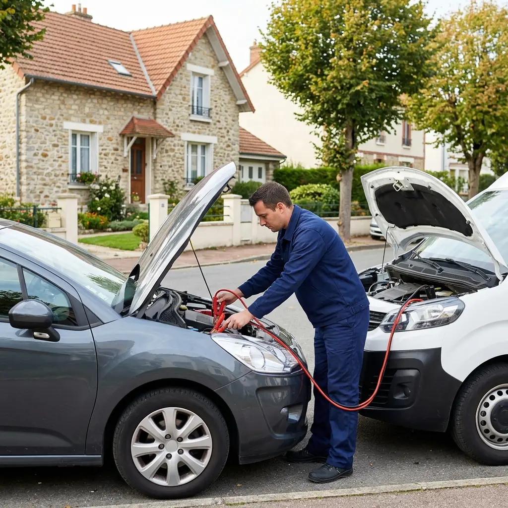 Précautions lors d'une panne de démarrage