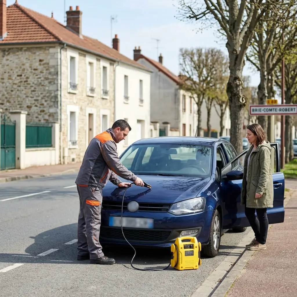 Démarrage voiture Brie-Comte-Robert (77170)