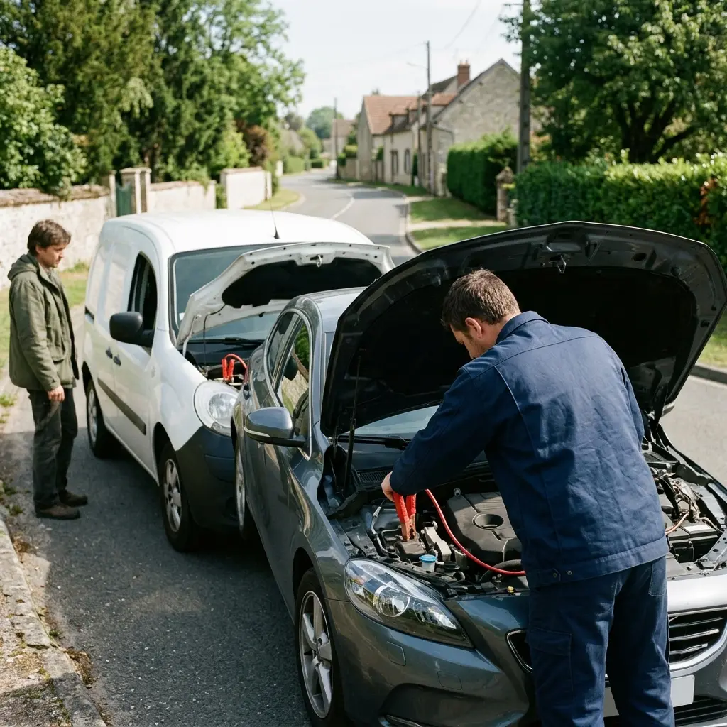 Démarrage voiture Chevry-Cossigny (77173)