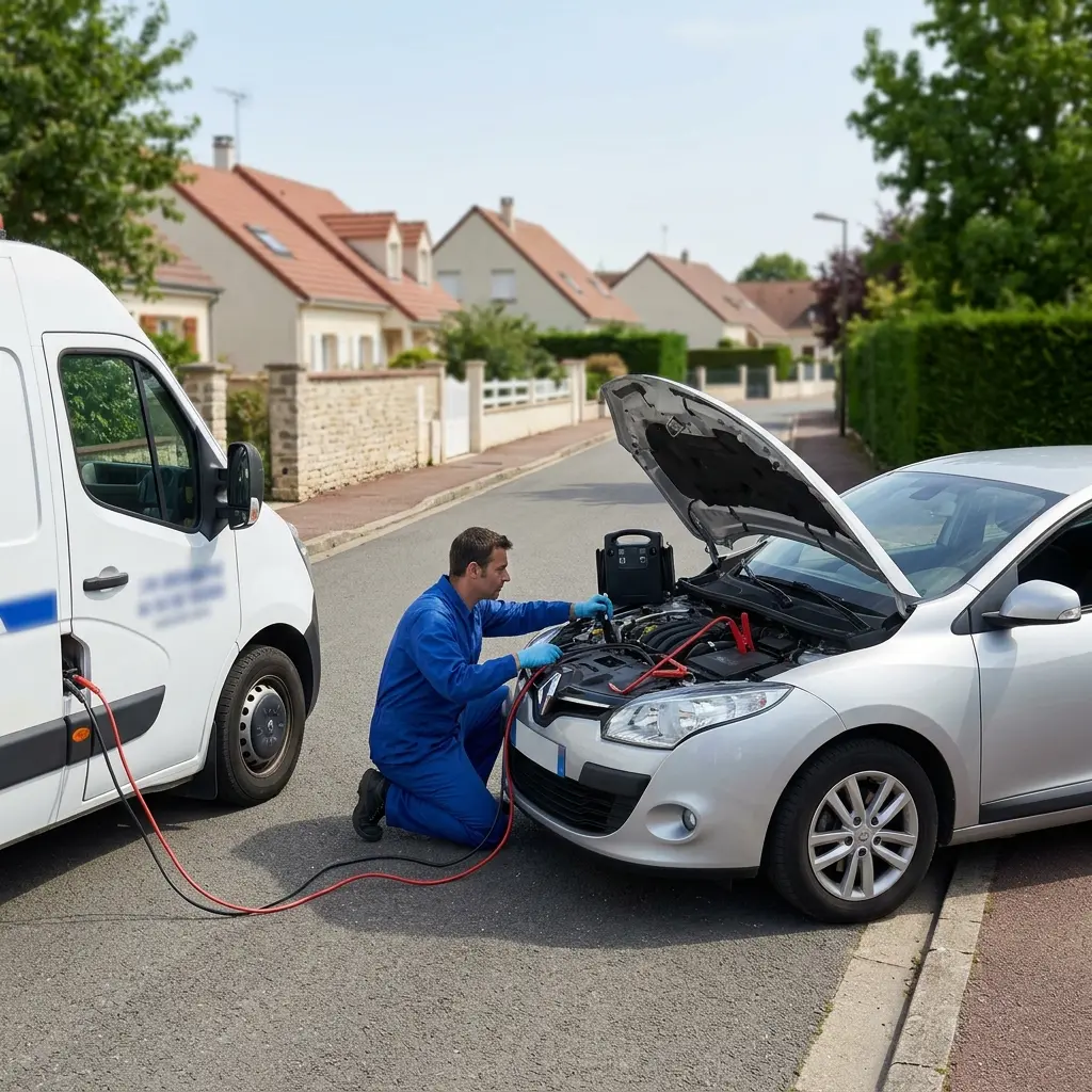 Comment se déroule le démarrage voiture à Nandy ?