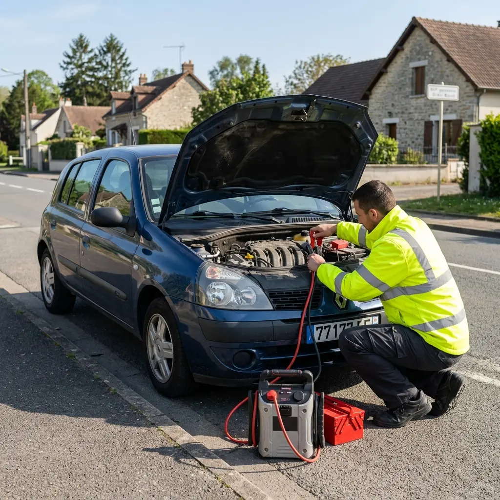 Comment réagir face à une panne de démarrage à Brou-sur-Chantereine