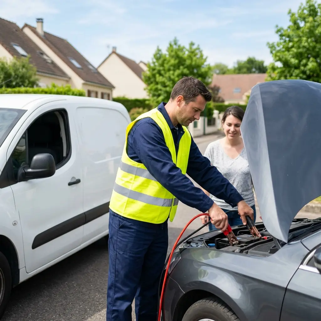 Démarrage voiture Samoreau (77210)