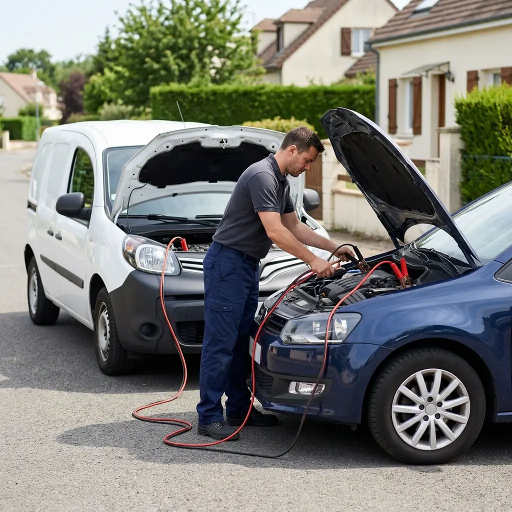 Comment se déroule le démarrage de voiture à Juilly ?