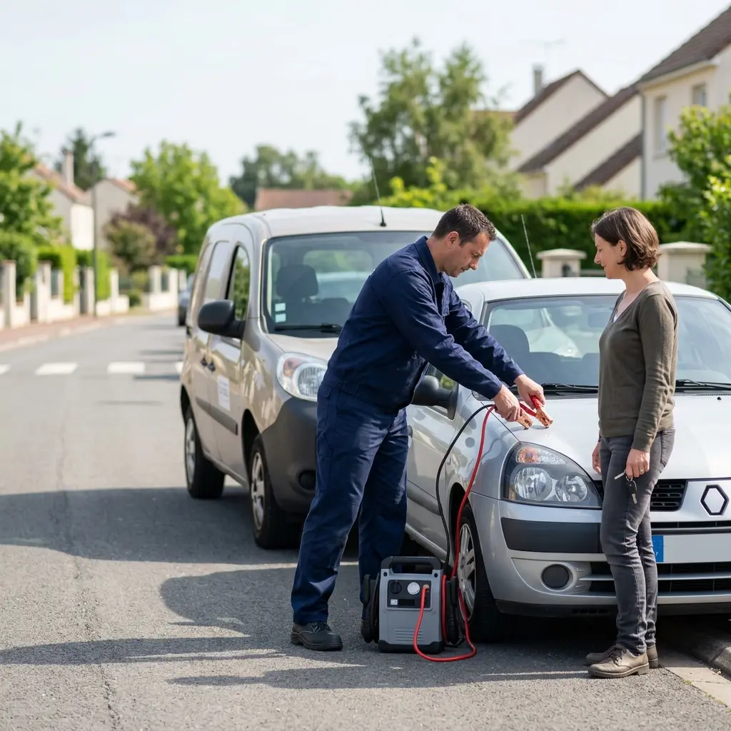 Votre secours démarrage voiture à Longperrier