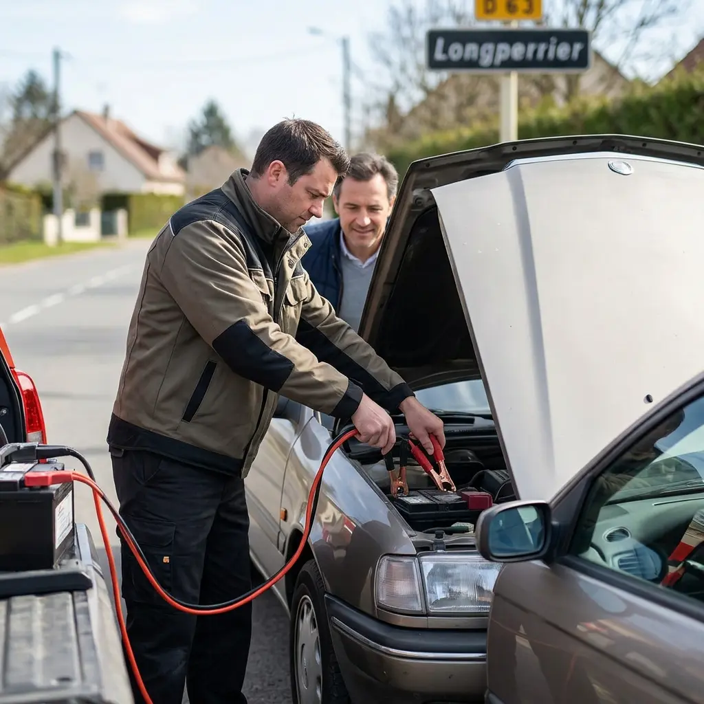 Démarrage voiture Longperrier (77230)
