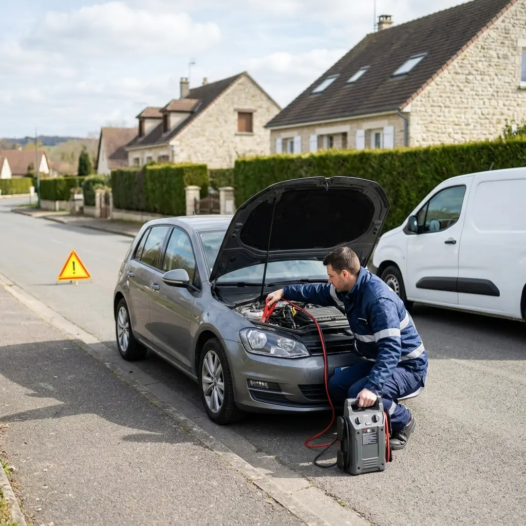 Démarrage voiture Moussy-le-Neuf (77230)