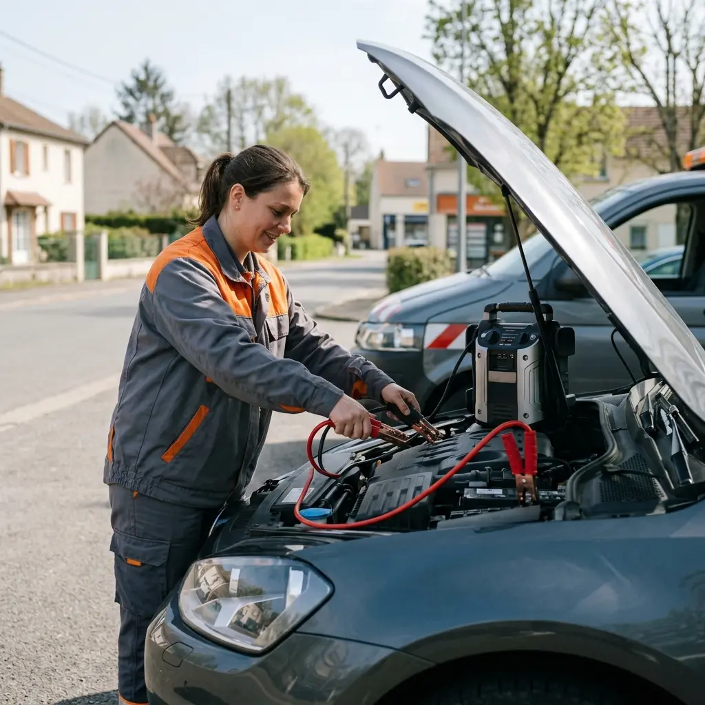 Démarrage voiture Saint-Fargeau-Ponthierry (77310)