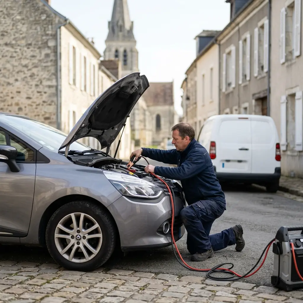 Démarrage voiture Ferté-Gaucher (77320)