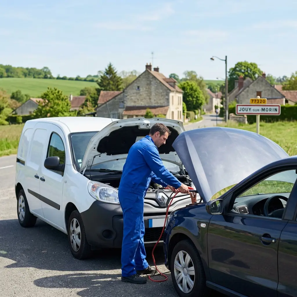Démarrage voiture Jouy-sur-Morin (77320)