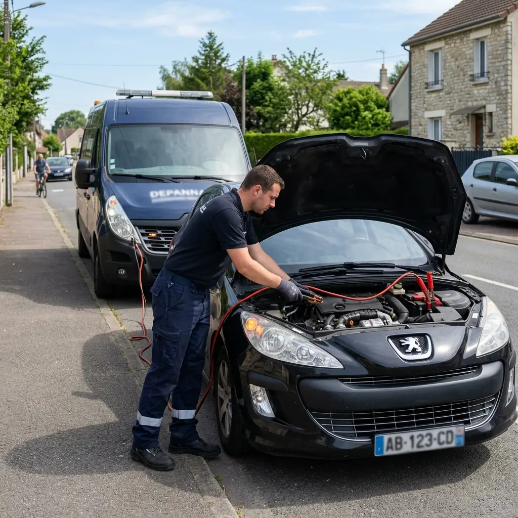 Démarrage voiture Nangis (77370)