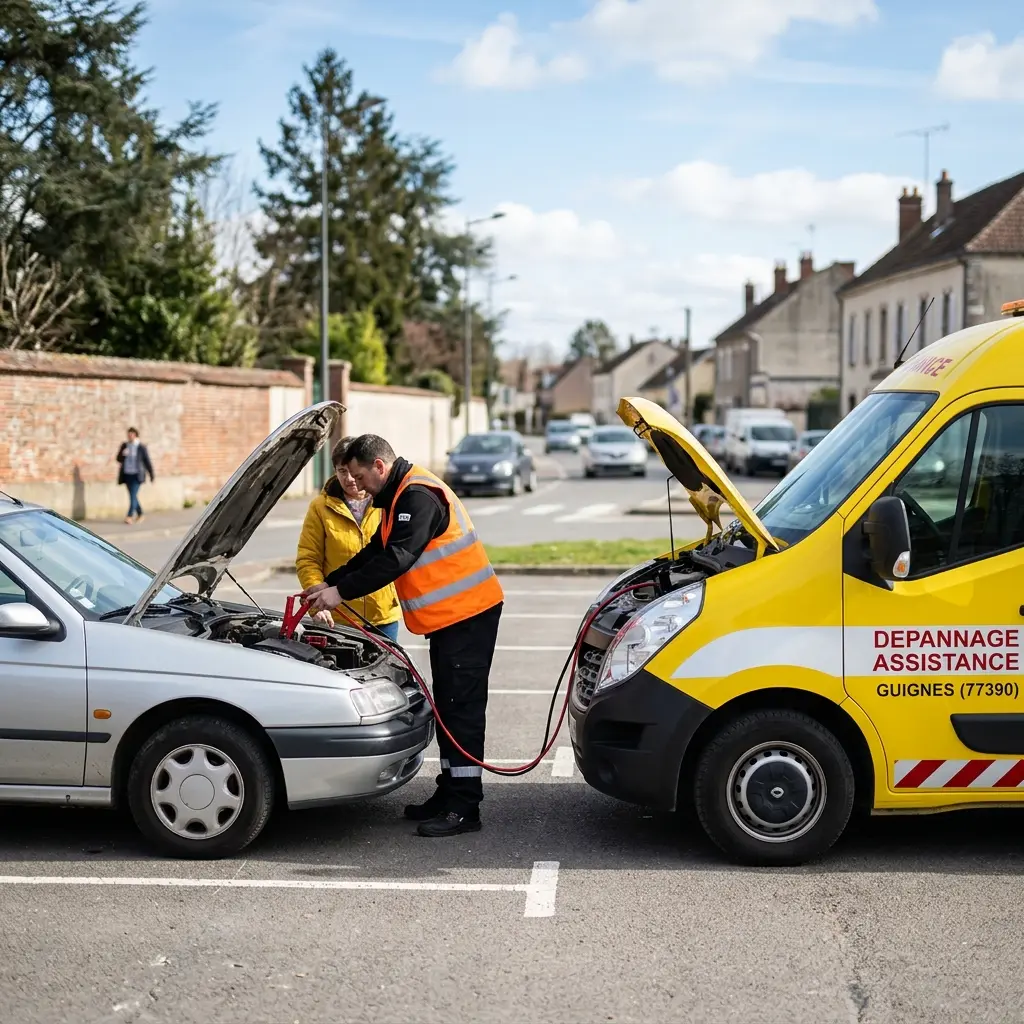 Démarrage voiture Guignes (77390)