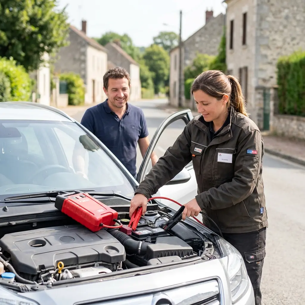 Démarrage voiture Faremoutiers (77515)