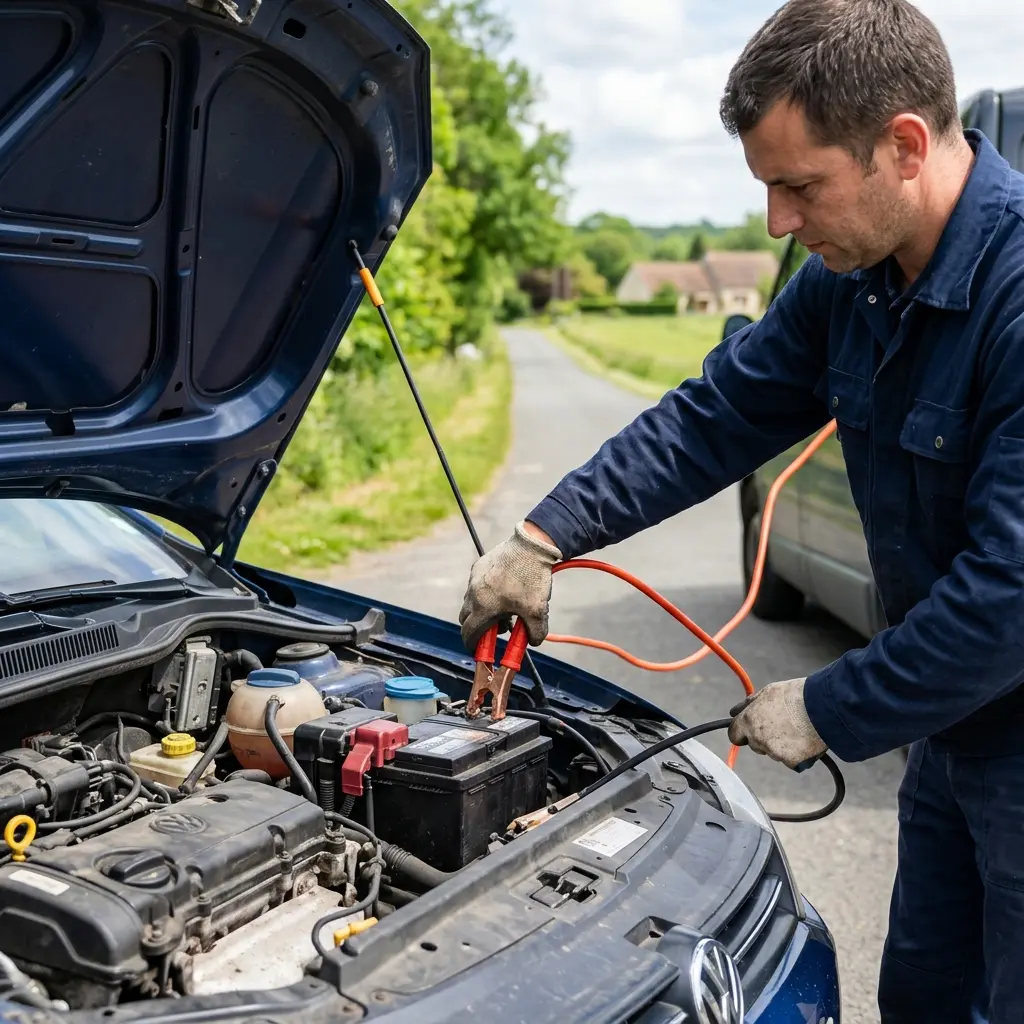 Comment se déroule le démarrage voiture à Villiers-sur-Morin ?