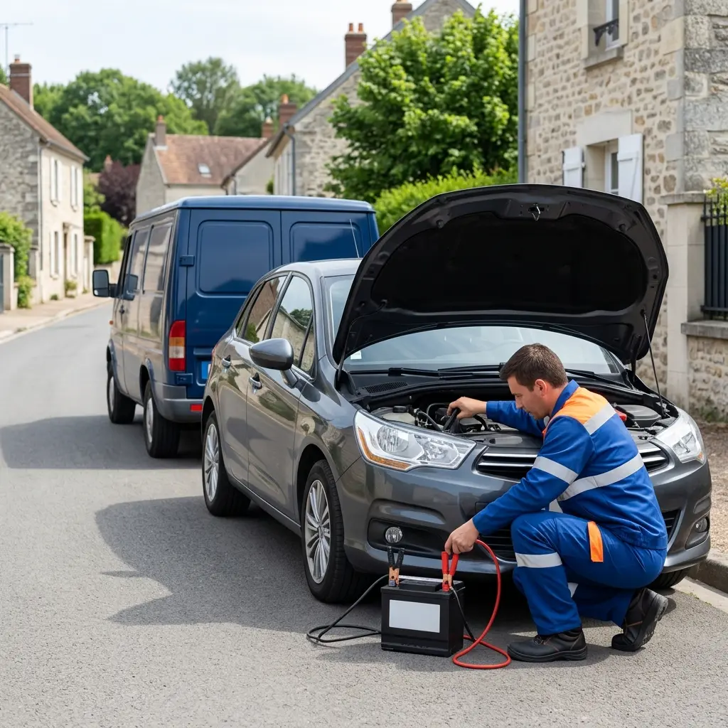 Démarrage voiture Villiers-sur-Morin (77580)